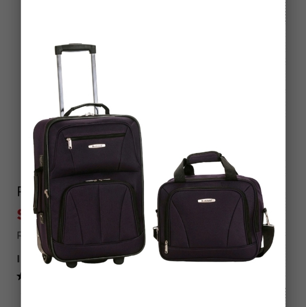 ROCKLAND..2-Piece Wheelend luggage set.